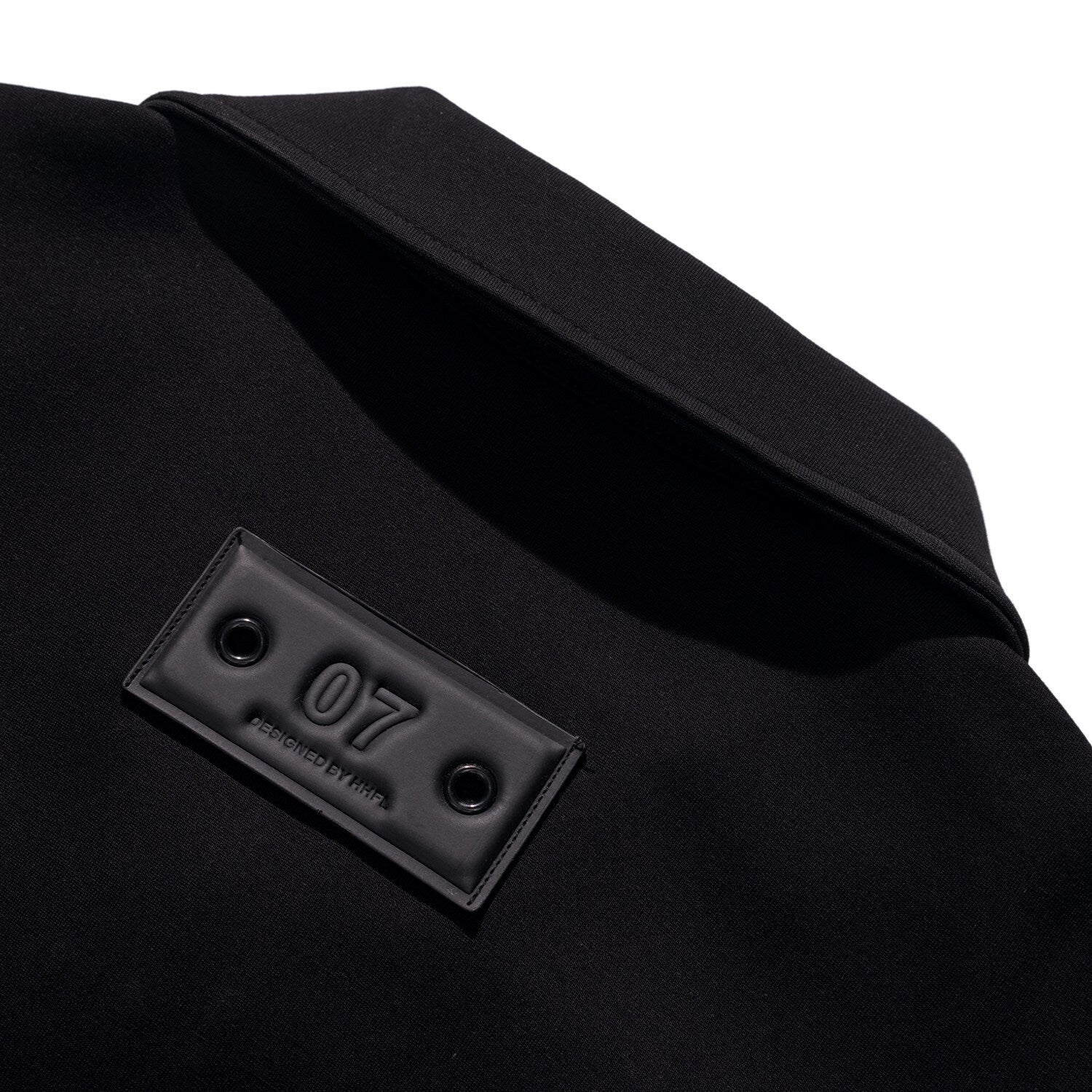 Half zip short sleeved T-shirt with triangular buckle collar polo shirt